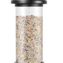 Nature's Way Bird Products Squirrel Shield Choice Tube Feeder (Black)