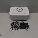 Bluetooth Alarm Clock Dim 12/24H, White