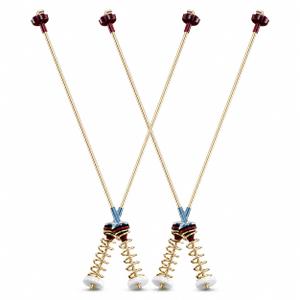 DC97-16350V Washer Suspension Rods 27.6 in, 4 Pack OEM-Size Suspension Rod Kit Compatible with Samsung Top Load Washer WA54R7200AW/US WA54R7200AV/US WA54R7600AC/US WA54R7600AV/US WA54R7600AW/US
