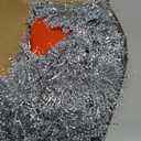 Lush Christmas Tinsel Garland, Silver & White Radiant Metallic Twist Streamers for Holiday Decor, Plush & Full Xmas Tree Garland for an Elegant Festive Atmosphere, Indoor & Outdoor Party Supplies, 50 ft