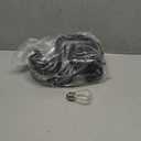 Svater Outdoor Led String Lights 25 FT, Patio Lights for Outside with 9pcs S14 Shatterproof Bulbs, 1 Watt E26 Dimmable, IP65 Waterproof, Commercial Grade Bistro Light 2700K Warm White