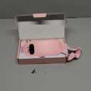 Portable Heating Pad for Cramps FSA, HSA Cordless Electric Period Fast Heat Pad for Back Pain Relief Menstrual Belt 6 Heat 6 Massage Gifts for Women Girl Her Girlfriend Christmas Stocking Stuffer Pink