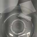 Pie, Cheesecake Carrier for up to 10 in x 4 1/2 in cake. Two Sided Fashionable Stand Doubles as Five Section Serving Tray Perfect Taker Caddie for Travel (White)