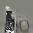 Compatible with Apple Watch Band 49mm 46mm 44mm 45mm 42mm 40mm 38mm 41mm, Stainless Steel iWatch Bands with 2 Pack Tempered Glass Case for Series 11/10/9/Ultra 3 2/8/7/6/5/4/3/2/1/SE for Men (Black)