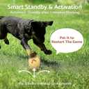 [2026 Latest Smart Dog Balls, Interactive Dog Toys, 4 Movement Modes, Durable TPU Material, Motion Activated Automatic Moving Rolling Ball for Small/Medium/Large Dogs