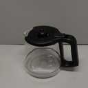 Mr. Coffee 12-Cup Replacement Carafe  Compatible with Mr. Coffee 12 Cup Machines, Glass Pot with Black Handle