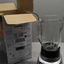 BLACK+DECKER PowerCrush Multi-Function Blender with 6-Cup Glass Jar, 4 Speed Settings, Silver