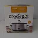 Crock-Pot 7 Quart Oval Manual Slow Cooker, Stainless Steel, Versatile Cookware for Large Families or Entertaining