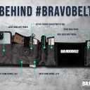 BRAVOBELT Belly Band Holster - by BRAVOBELT Athletic Performance Holster for Running, Jogging, Hiking - G17-43 S&W M&P 40 Shield | for Men & Women (XL - 45" - 55" Belly)
