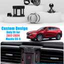 Car Phone Holder, Air Vent Phone Holder, Car Mount for Mazda CX5 2017-2025, Magsafe Magnetic Navigation Stand Fit for iPhone 17 16 15 14 13 12 Pro Max Plus Mini, Magsafe Case, All Phones