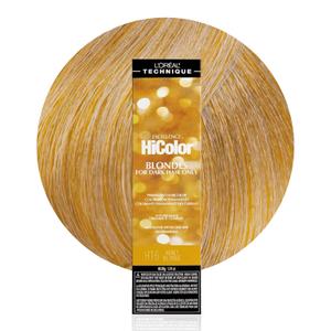 L'Oral Technique HiColor Browns & Blondes Permanent Hair Color - Lifts Dark Hair in One Step, No Brassiness, Rich, Smooth Creme Formula, Intense, Long-Lasting Color