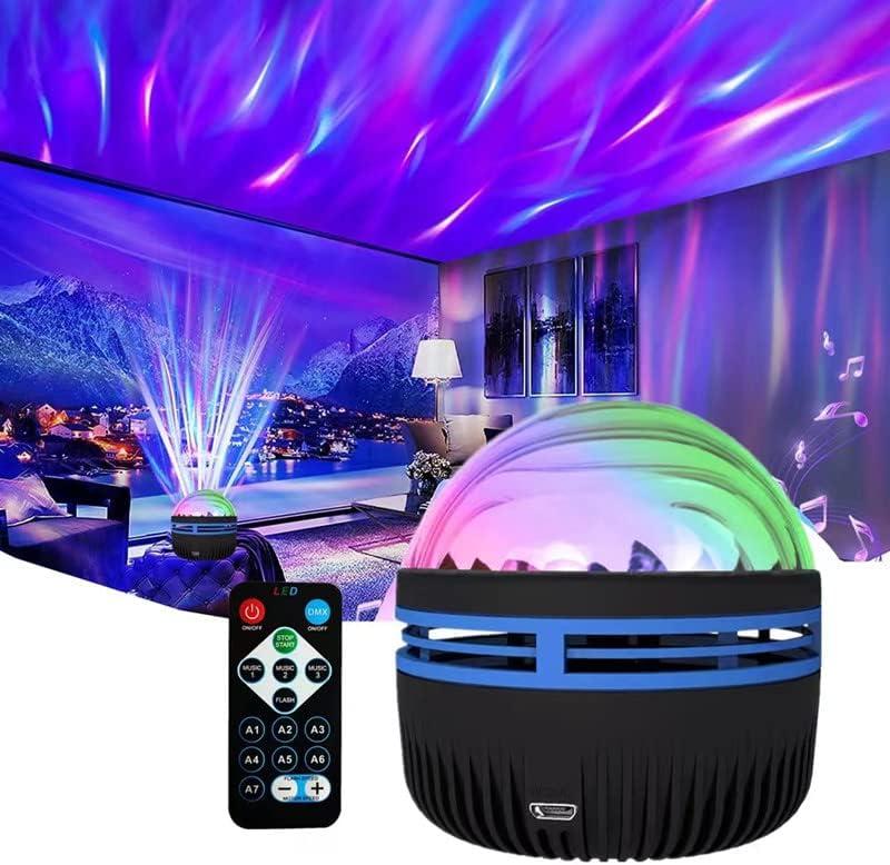 Igni Aurora Lights Projector, Northern Light Projector with Remote Control, Night Light Projector, for Gaming Room/Bedroom/Ceiling/Party