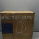 Giraffe Tools Ground-Mounted Retractable Garden Hose Reel, 1/ 2" x 130FT