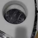 Knurldon Modern 60 inch Black Round Chandelier, Extra Large Chandeliers Crystal Chandeliers for Living Room, Large Wagon Wheel Chandelier for Foyer, Staircase, Entrance,Includes Bulb