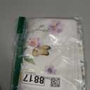 DECYOOL Spring Placemats Set of 4, 12.5x17 Inch Butterfly Flower Spring Placemats Party Kitchen Dining Holiday Summer Decoration for Indoor Outdoor Decoration