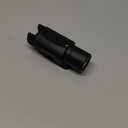 1750 Lumen Tactical Flashlight with Bottom Moonlight lamp, Rechargeable Pistol Light with Strobe/Momentary Compatible with Picatinny Rail (White LED Light)