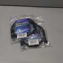 2 x Cat 6 Ethernet Cable 5 FT 10Gbps 250MHz, Outdoor & Indoor Network Cable for Router/Modem/PC, RJ45 LAN Internet Cord with Snagless Design