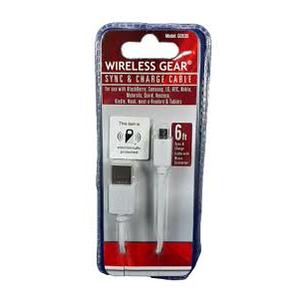 Micro USB Sync & Charge Cable 6ft