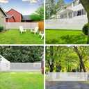 250" Extra Wide Retractable Dog Gate, Reinforced 20ft Retractable Baby Gates Extra Wide Dog Gate, 48" Extra Tall Baby Gate Retractable Outdoor Fence, Extra Long Pet Gate Retractable Gate Indoor, White