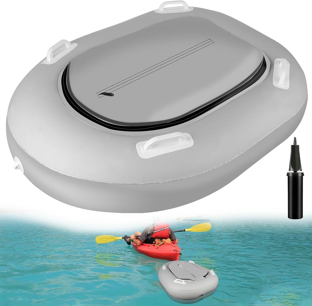 Inflatable Floating Coolers for River Lake, 38 Qt Heavy Duty PVC Cooler Float with 4 Handle for River Kayaking, Easy to Lift, Reflective Floating Coolers for Fishing, Includes Inflation Tool. Inflatable Floating Coolers for River Lake, 38 Qt Heavy Duty PVC Cooler Float with 4 Handle for River Kayaking, Easy to Lift, Reflective Floating Coolers for Fishing, Includes Inflation Tool.