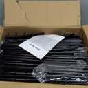 WOWLIVE 4 Row 9 Tiers Extra Large Shoe Rack 72-80 Pairs Big Tall Metal Shoe Shelf, Heavy Duty Organizer for Closet Entryway, Boot Rack Storage Stackable Stand for Garage Black