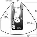 SE Sport 300 Hydrofoil, fits 35 hp - 300 hp engines