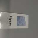 Fiyart Designed for iPhone 16 Pro Max Case Cute Flowers with Strap Soft TPU Phone Cover Protective Camera Lens Protection for Women Men Floral Bumper with Stand 6.9"-Blue