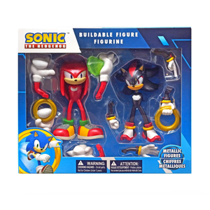 Sonic The Hedgehog Knuckles & Shadow Buildable Figure