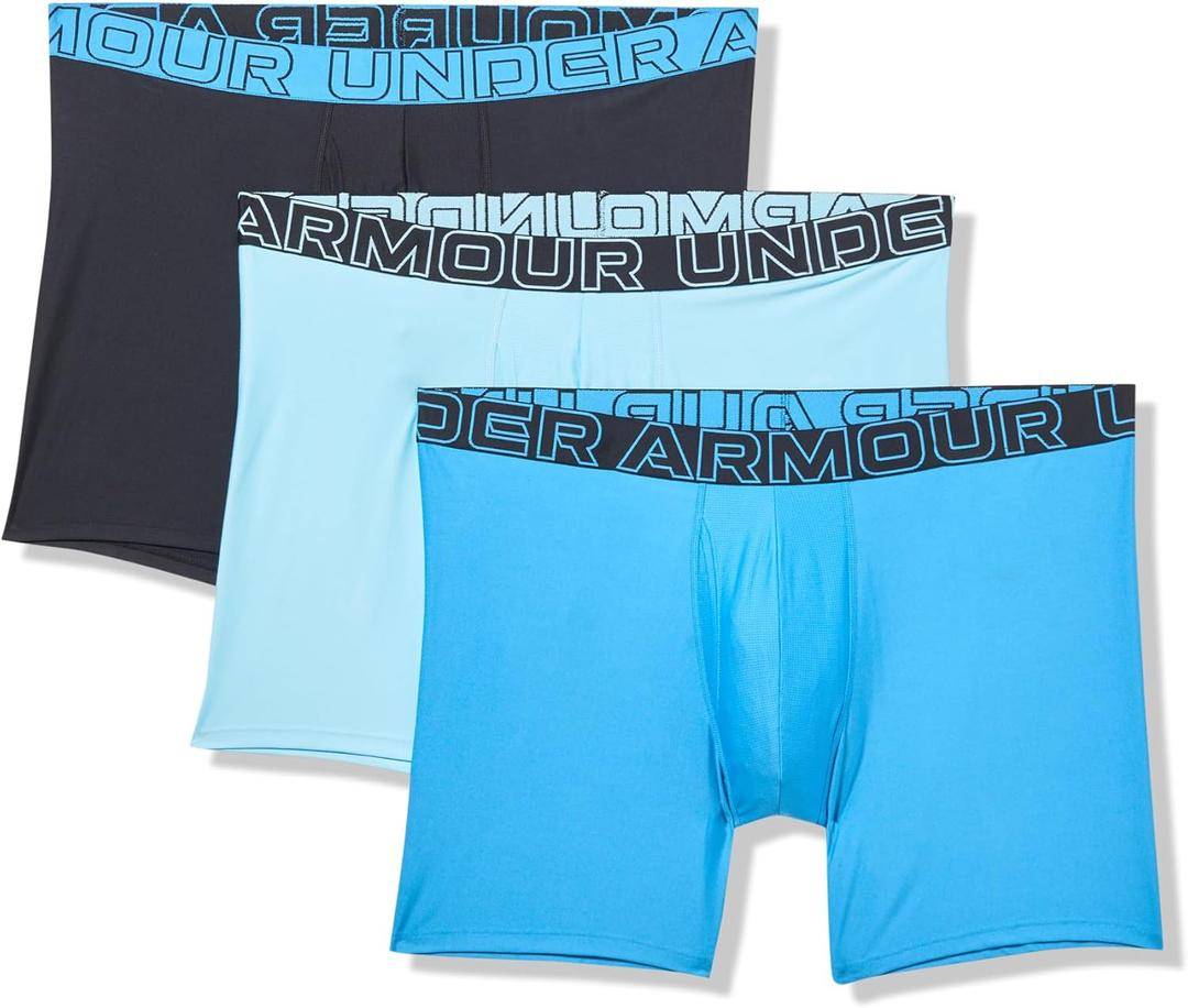 Under Armour Men's Multi-Pack Standard Tech 6" Inseam Boxer Brief (5XL)