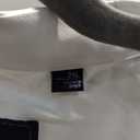 Alimens & Gentle Men's Dress Shirts Long Sleeve Wrinkle-Free Stretch Shirts Solid Formal Button Down Shirt with Pocket (XX-Large, White)