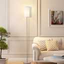 Floor Lamps for Living Room Modern Tall Lamp for Bedroom Office Corner (Brown, 65'')