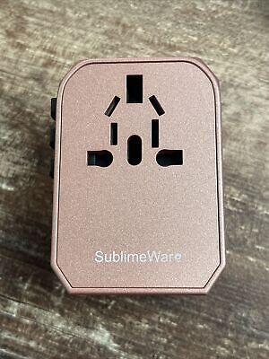 SublimeWare 5 USB Ports international adapter