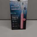 Philips Sonicare 4100 Series Electric Toothbrush - Sonic Toothbrush with Advanced Sonic Technology, Pressure Sensor, Two Intensity Settings, Smartimer & Quadpacer, Deep Pink, Model HX3681/26