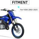 Dirt Bike Rear Brake Foot Pedal for YZ85,CNC Motorcycle Foldable Brake Lever for YZ 85 2002-2025 Blue