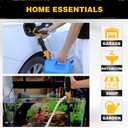 ELEAD Portable Battery Powered Pump - Electric Fuel/Water Transfer Pump 2.4 GPM, Liquid Siphon Pump with Adjustable Flow Control, Gas Pump with Filter Design, Gas Can Pump Ideal