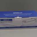 WRKLLY Ultrasonic Jewelry Cleaner, 50KHz 14oz Professional Ultrasonic Cleaner Machine with 4 Timer Modes, 304 Stainless Steel Tank for Jewelry, Eyeglasses, Rings, Coins, Watch Strap, Dentures (White)