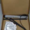 Christmas Tree Topper, 35.4'' Triple Topper Candle Holder, 3 Tier Black Candle Holder for Christmas Tree, Light up for Indoor Bedroom Kitchen Decorations