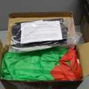 Capoda 12 FT Santa Sleigh Inflatable Decorations Outdoor, Giant Christmas Santa Claus on Sleigh with 3 Dogs Blow up Decor with Built-in LED Lights for 2026 Holiday Yard Lawn Garden Decoration