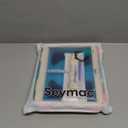 SEYMAC Case for iPad (A16) 11th/10th Generation 2025/2022 (11/10.9), Sturdy Heavy Duty Full-Body Shockproof Protective Case with Screen Protector, Rotating Stand, Hand/Shoulder Strap, Colorful/Pink