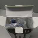 Coukre 3 Pack Silicone Spatula Set, High Heat Resistant, BPA-Free, Fish Spatula, Solid & Slotted Turner for Non-Stick Pans, Flipping Eggs, Pancakes, Fish, Burgers (3, Pure Dark Blue)