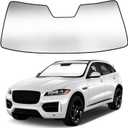 Windshield Sun Shade for Jaguar F-Pace 2016-2026 | Custom Fit, Foldable Thick Window, Blocks 99% UV Rays, Keeps Car Cooler, Car Accessories