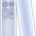 Replacement Fan Remote Control for Dyson Fan AM11 TP00 TP01 (No Battery), (Silver)