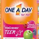 One A Day Teen for Her Multivitamin Gummies, Gummy Multivitamins with Vitamin A, C,D, E and Zinc for Immune Health Support, Physical Energy & more, 150 Count 