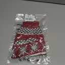 Dog Christmas Sweaters Christmas Sweater Cat Pet Xmas Clothes Cat Outfit Holiday Classic Winter Knitwear Warm Reindeer Snowflake Sweater for Kitty Puppy Dogs Cat (red)