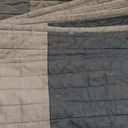 Woolrich Winter Hills Reversible Quilt Set - Cottage Styling Reversed to Solid Color, All Season Lightweight Coverlet, Cozy Bedding Layer, Matching Shams, Oversized Full/Queen, Plaid Tan 3 Piece
