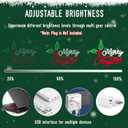 Merry Christmas Neon Signs Dimmable Christmas Led Light Sign Xmas Neon Light for Holiday Party Home Bar Festival Wall Decor