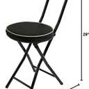 Wee's Beyond Cushioned Padded Folding Stool