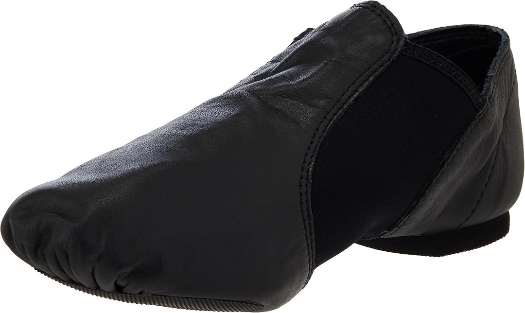 Capezio Women's E Series Jazz Slip-On, Black, 5.5 W US