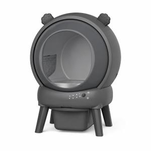 Cleaning Litter Box for K-Gray