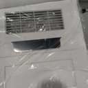 1800W Bathroom Exhaust Fan with Light and Heater, 110 CFM 4-in-1 Ceiling Vent Fan, 1.0 Sone Quiet Operation, 11.2 x 11.2 Ceiling Cutout, 13.8 Grille, 6500K LED Light, Metal Housing, 13.8in